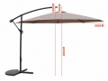 Ampelschirm 3.0x3.0 m