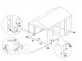 4x6 m PVC Partytält Heavy-Duty