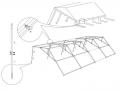5x10 m PVC Partytält Heavy-Duty