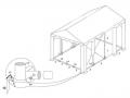 8x10 m PVC Partytält Heavy-Duty