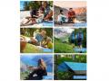 Strand- och picknickmatta