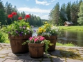 Flower pots ANTIQUE Ø11