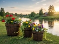 Flower pots ANTIQUE Ø11