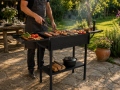 Holzkohlegrill mit Deckel Optimal