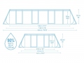 Bestway APX365 5,49x2,74 m