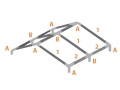 Ramrör 186 cm (4/No.2)