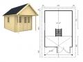 Trädgårdshus BUNKIE