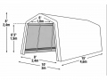 Reservöverdrag 3.0x4.6 m