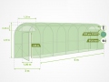 Folieväxthus PORTA 3x6 m