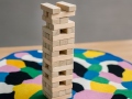 Jenga torn i trä