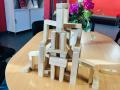 Jenga torn i trä