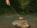 Teleskopisk grillgaffel