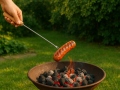 Teleskopisk grillgaffel