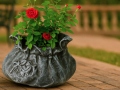 Blomkruka BAG Silver