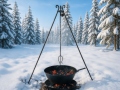 Tripod Grill Hanger Viking 180cm