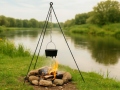 Tripod Grill Hanger med kedja 118cm