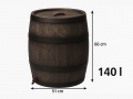 Regnvattentank ROTO 140 l