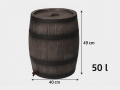 Regnvattentank ROTO 50 l