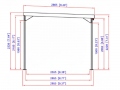 Carport PALLADIUM 3,0×5,2 cm