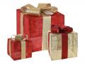 LED-dekor GIFTBOX x3