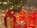 LED-dekor GIFTBOX x3