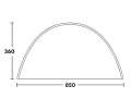 Seitenwand PVC PRO