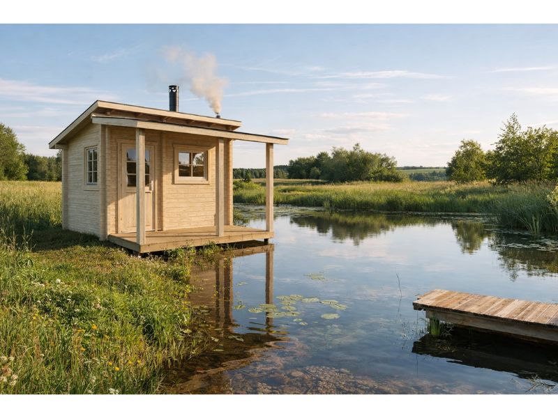 Träbastu PIHASAUNA 12