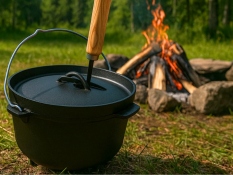 3.5 l Cast iron pot Dutch-Oven