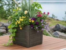 Blumentopf TEAK S