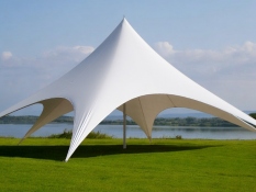 Stjärntält PVC PRO 16,8 m Ø