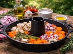 Cast Iron Pan ROASTER