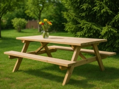 Combined garden table 42mm
