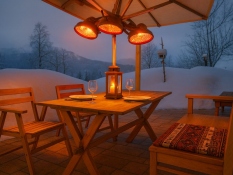 Sonnen-Schirm heizer 1500 Patioheater