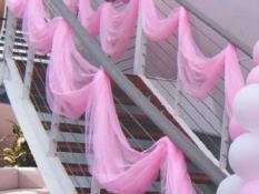 Festdekoration 48 × 9 m
