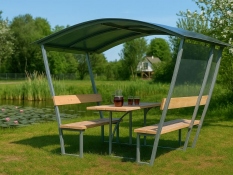 Gartenpavillon Tulipano 4mm