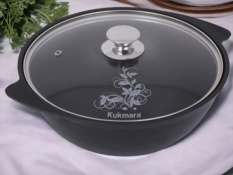 4.5 L Kochtopf mit Deckel Glass