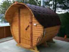 Barrel Sauna, Oval Sauna