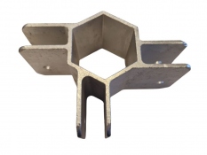Vidus kājas savienojums HEX50