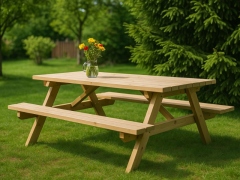 Kombinierter Gartentisch 42mm