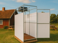 DUO Shower with Vestibule (no tank)