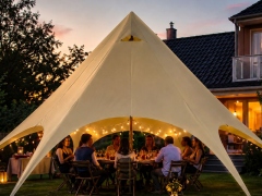 Stjärntält 10 m Ø