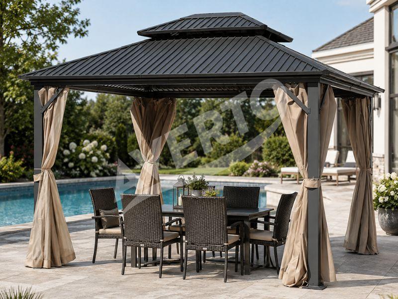 Gartenpavillon TOSCANA 3x3