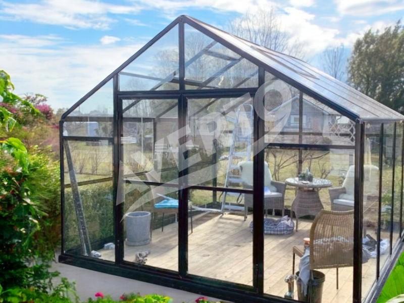 Gewachshaus Metall Glas