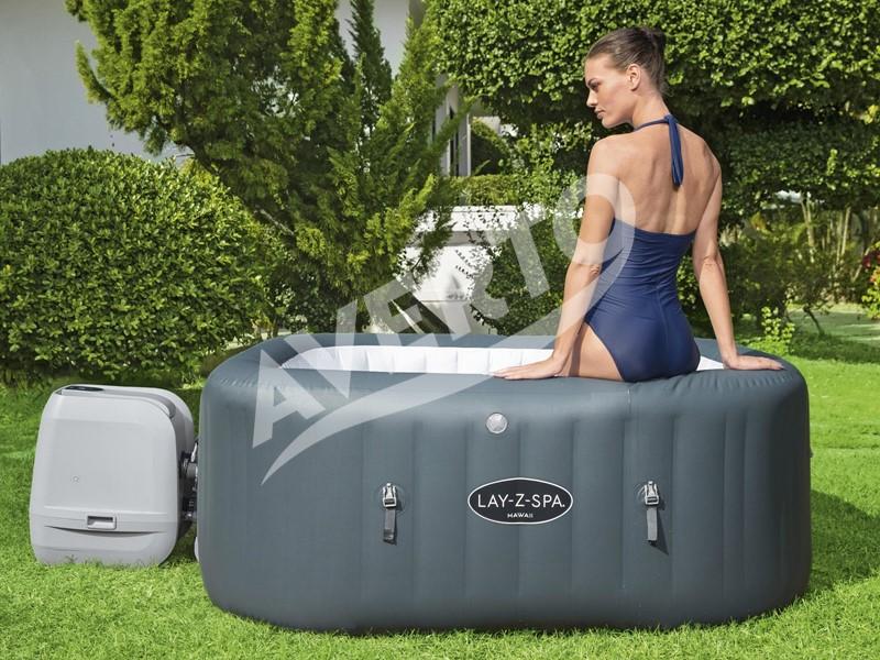 Inflatable hydromassage with 6 seats Lay-Z SPA Hawaii 801.00 € | Averto