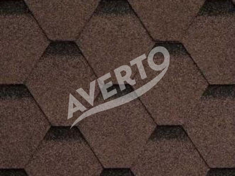 Bitumena šindelis HEX 6821