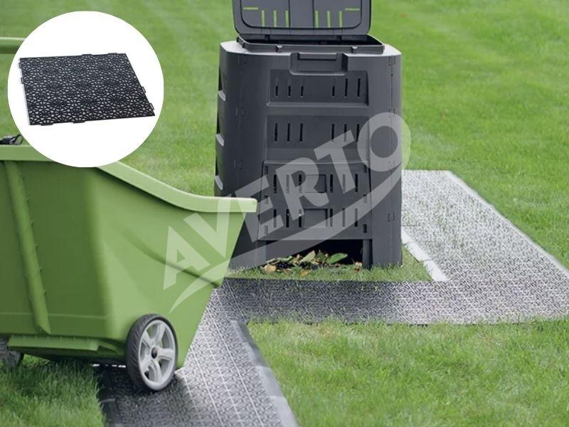 Trädgårdsplattor av plast 1 st.