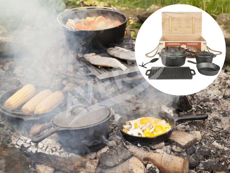 Dutch oven cookingset 7 st