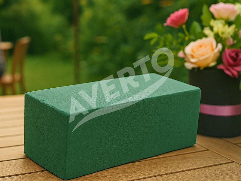 Blommigt skum BRICK 20x11x7cm