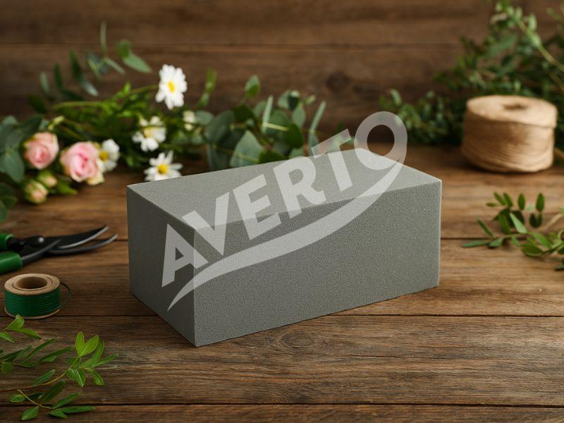 Blommigt skum BRICK 22x10x7cm