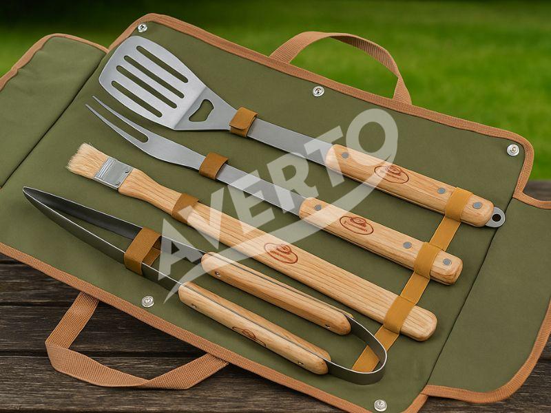 BBQ-verktygssats i denim